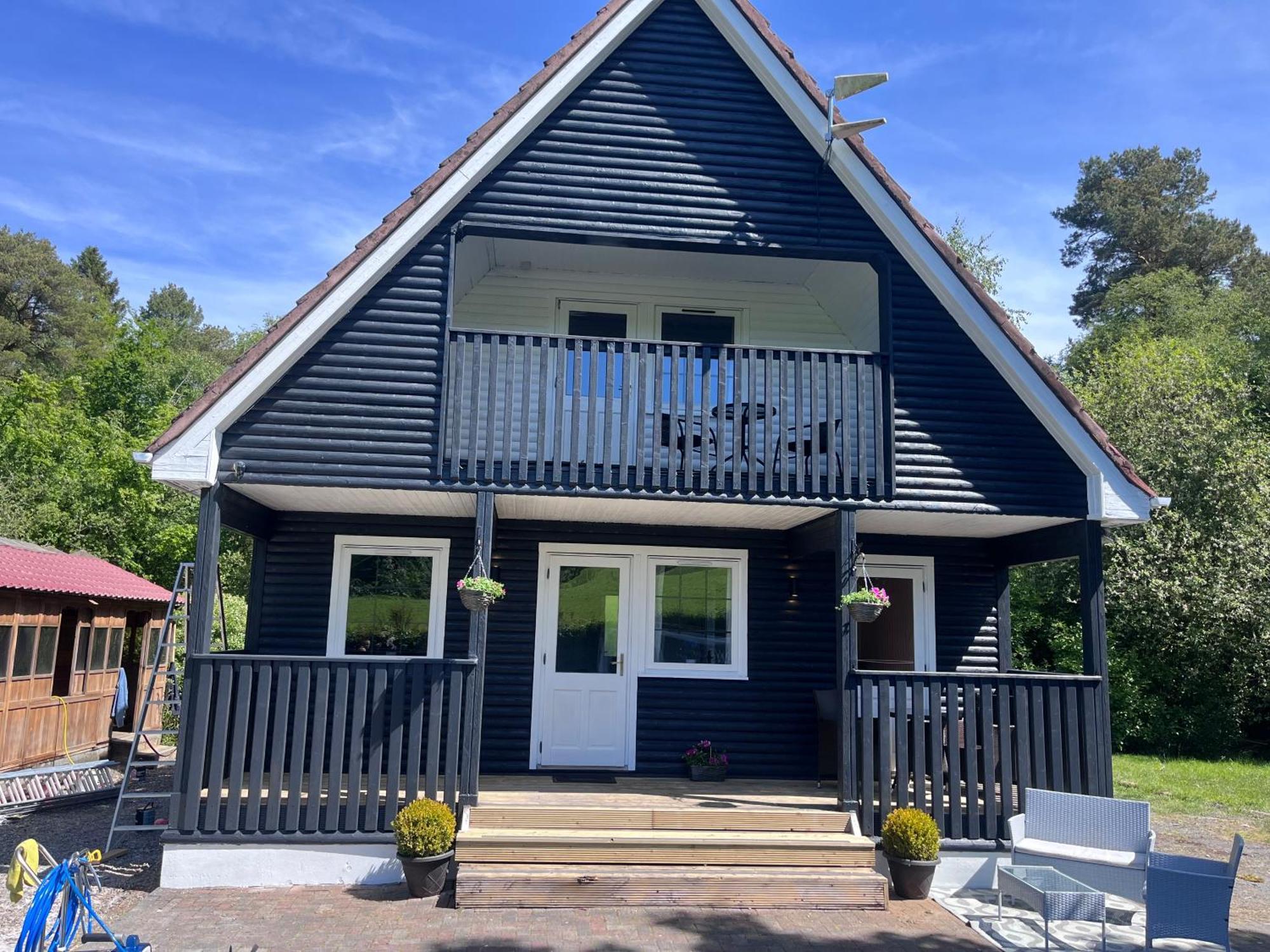 Cosy Lakeside Chalet With Option To Add Private Hot Tub Duneena 外观 照片